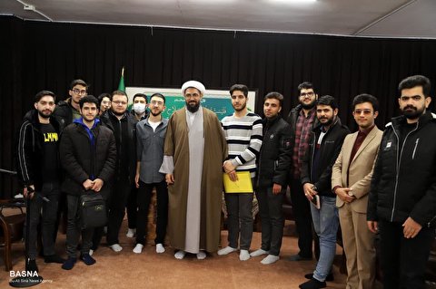 اعضای جامعه اسلامی دانشجویان دانشگاه بوعلی‌سینا با امام جمعه همدان دیدار کردند + گزارش تصویری