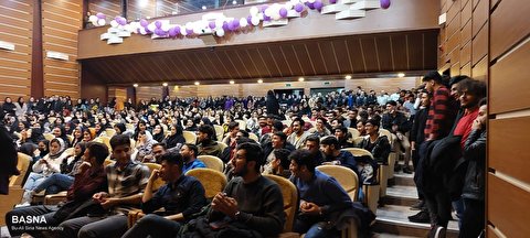 جشن ولادت حضرت علی اکبر (ع) و روز جوان در دانشگاه بوعلی‌سینا برگزار شد + گزارش تصویری