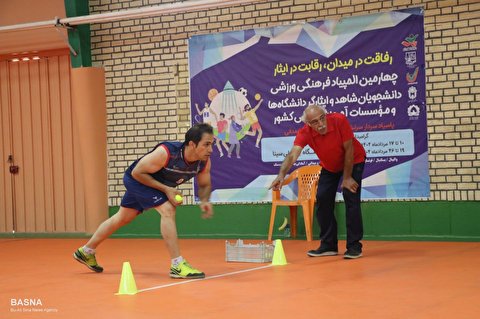گزارش تصویری روز اول مسابقات چهارمین المپیاد فرهنگی ورزشی پسر شاهد و ایثارگر