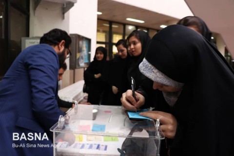 انتخابات انجمن های علمی دانشجویی دانشگاه بوعلی سینا برگزار شد + گزارش تصویری