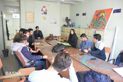 جلسه شناخت انجمن علمي، با دانشجويان ورودي ٩٧ برگزار شد