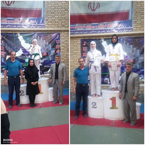 نیکا و نگار مرادی موفق به کسب مقام اول و دوم مسابقات جودوی قهرمانی استان همدان شدند