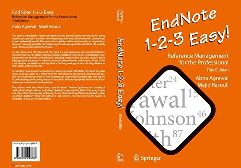 انتشارات اسپرینگر کتاب EndNote 1-2-3 Easy! Reference Management for the Professional را چاپ کرد