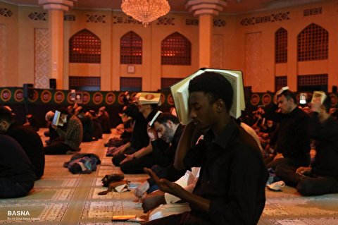 مراسم احیای شب بیست و سوم ماه مبارك رمضان در دانشگاه بوعلی‌سینا برگزار شد + گزارش تصویری