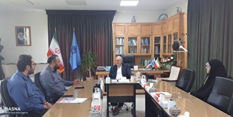 مسؤول اتحادیه انجمن‌های اسلامی دانش‌آموزان استان همدان با سرپرست دانشگاه بوعلی‌سینا دیدار کرد
