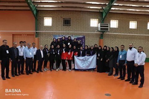 رتبه اول مسابقات هفت سنگ دختران المپیاد فرهنگی ورزشی دانشجویان شاهد به لرستان رسید