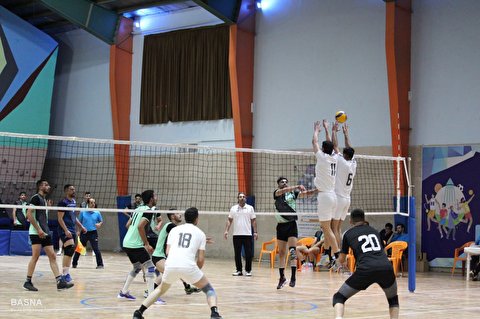 گزارش تصویری ادامه مسابقات چهارمین المپیاد فرهنگی ورزشی دانشجویان پسر شاهد و ایثارگر