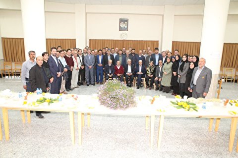 زحمات دو عضو هیأت علمی بازنشسته دانشگاه بوعلی‌سینا مورد تجلیل قرار گرفت + گزارش تصویری
