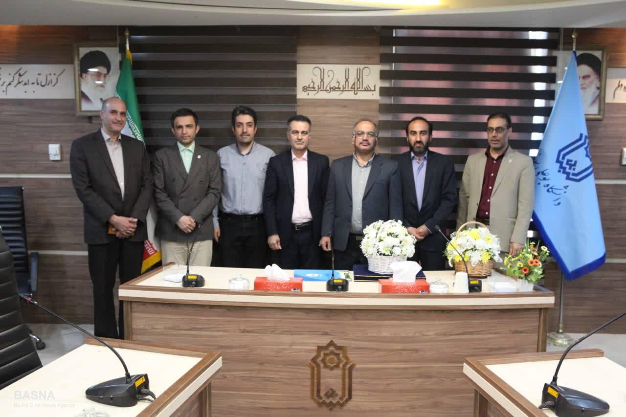 مراسم تکریم و معارفه مدیر امور خدمات آموزشی و مدیر دفتر هدایت استعدادهای درخشان دانشگاه بوعلی‌سینا برگزار شد + گزارش تصویری