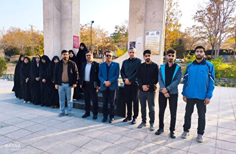 سینا محمودی دبیر کانون قرآن و عترت دانشگاه بوعلی‌سینا شد/ اعضای جدید شورای مرکزی این کانون با آرمان‌های امام راحل و شهدا تجدید عهد و پیمان کردند + گزارش تصویری