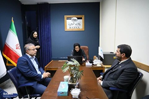 استاندار همدان از خبرگزاری رسمی دانشگاه بوعلی‌سینا (بسنا) بازدید کرد + گزارش تصویری