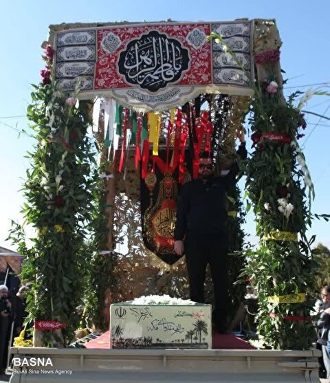 دانشگاه بوعلی‌سینا میزبان شهید گمنام شد + گزارش تصویری